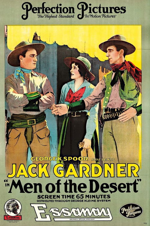 Men of the Desert (1917) poster