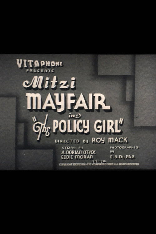 The Policy Girl (1934) poster