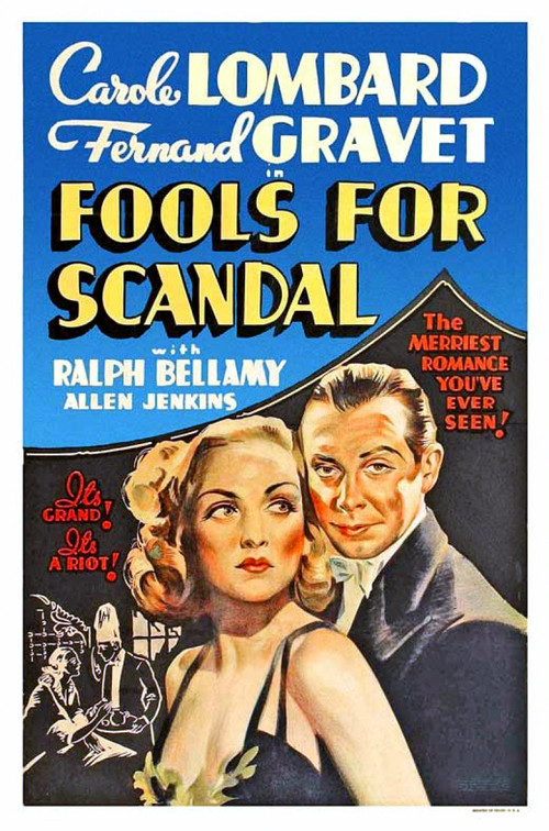 Fools for Scandal (1938) poster