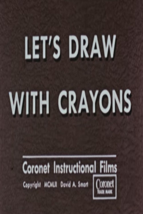 Let's Draw With Crayons (1952) poster