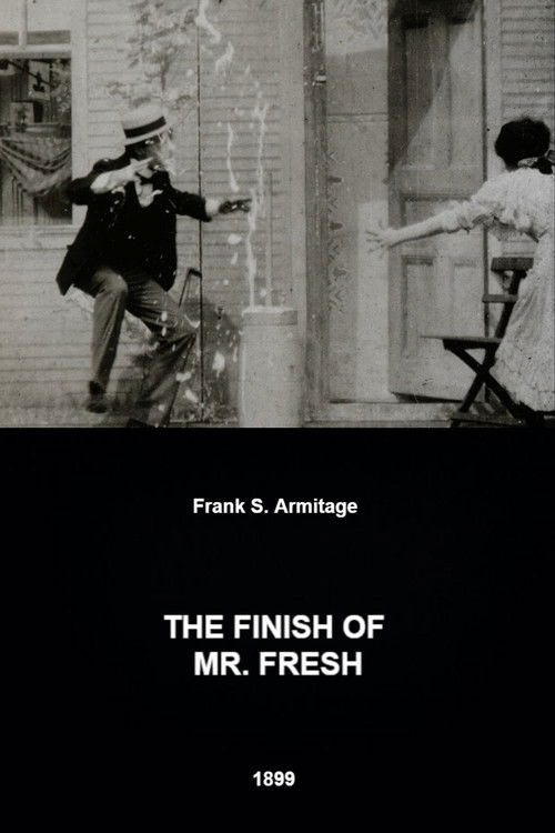 The Finish of Mr. Fresh (1899) poster