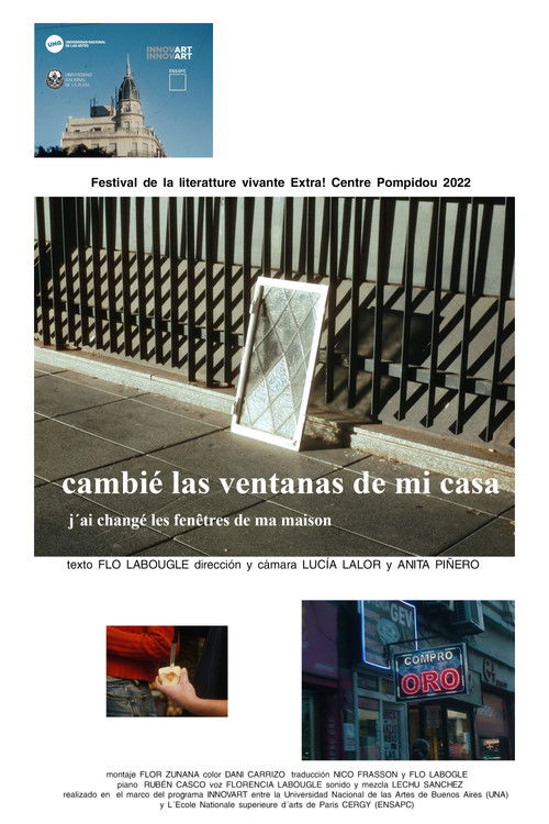 I changed the windows of my house (2022) poster