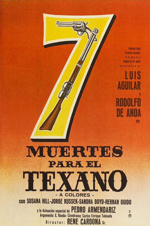 Siete muertes para el texano (1971) poster