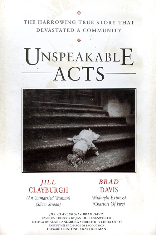 Unspeakable Acts (1990) poster