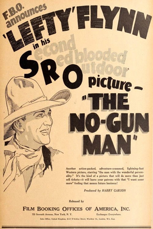 The No-Gun Man (1924) poster