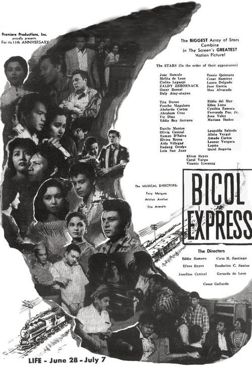 Bicol Express (1957) poster