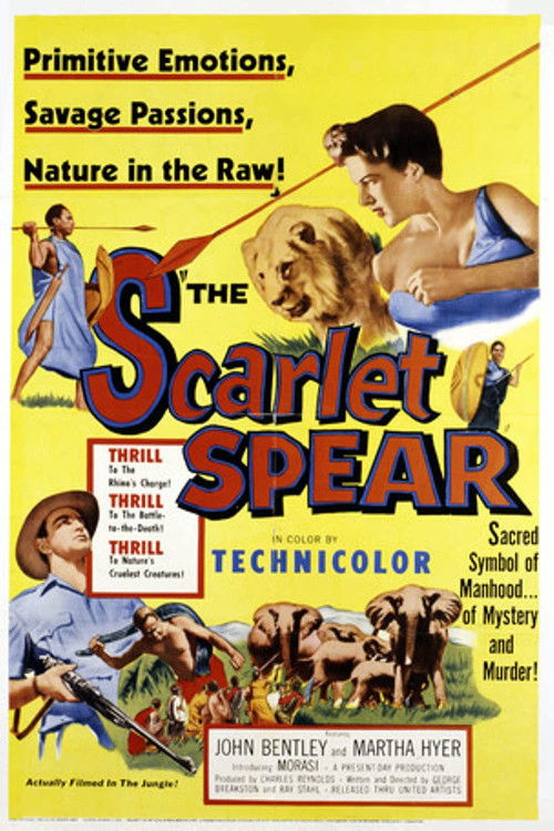 The Scarlet Spear (1954) poster