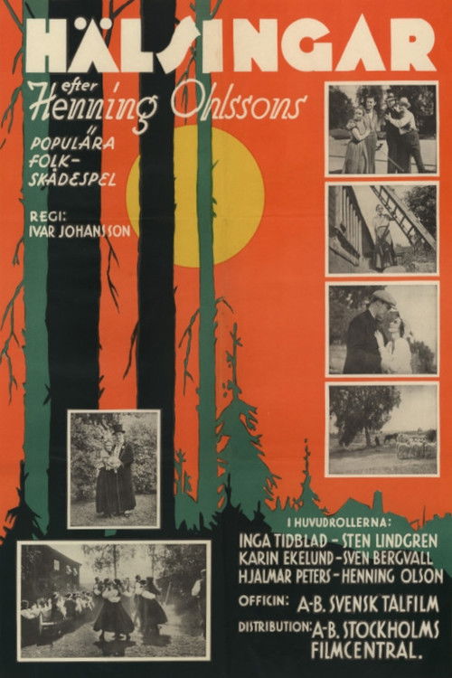 Hälsingar (1933) poster