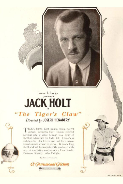 The Tiger's Claw (1923) poster
