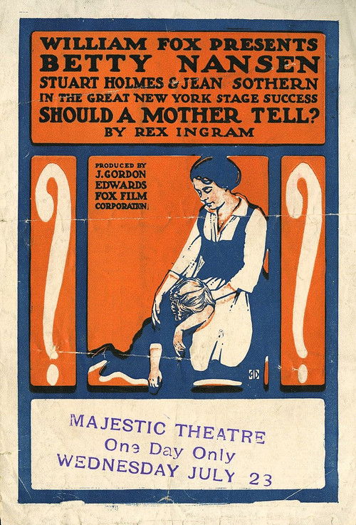 Should a Mother Tell (1915) poster