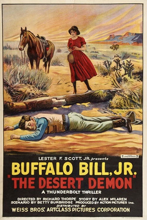 The Desert Demon (1925) poster