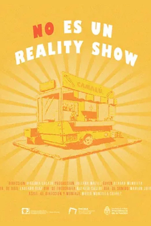 NO es un reality show poster