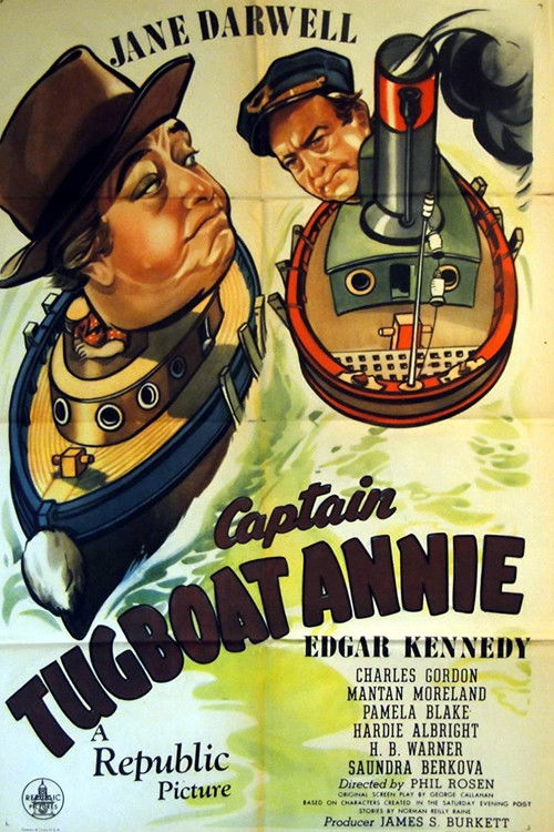 Captain Tugboat Annie (1945) poster