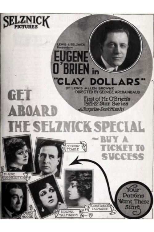 Clay Dollars (1921) poster