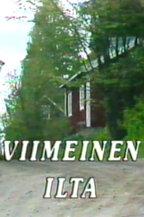 Viimeinen ilta (1987) poster