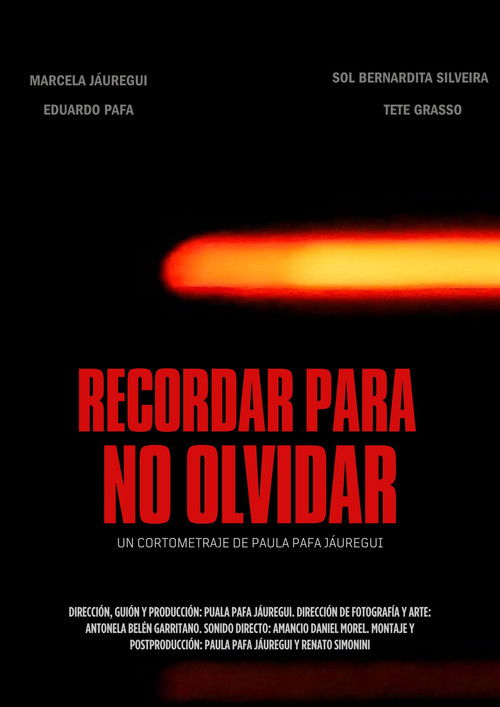 Remembering So We Don't Forget (2025) poster