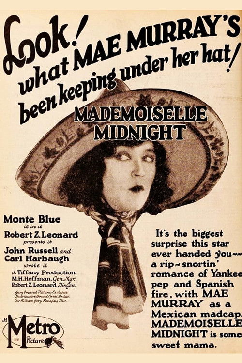 Mademoiselle Midnight (1924) poster