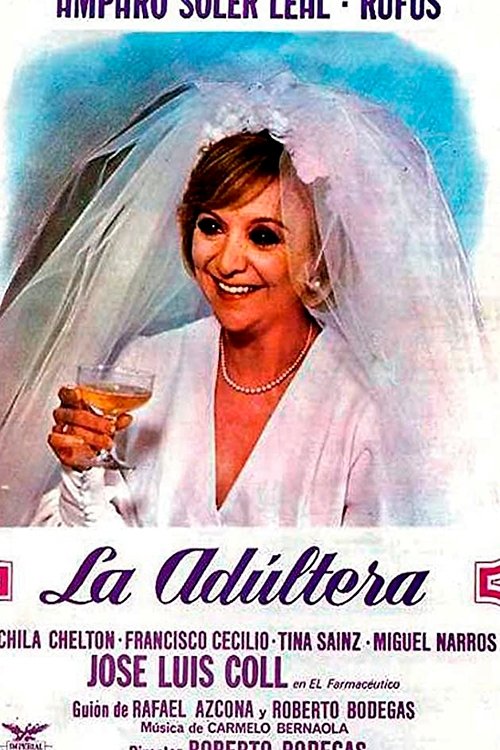 La adúltera (1975) poster