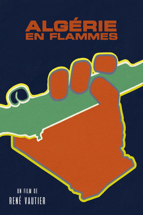 Algeria in Flames (1958) poster