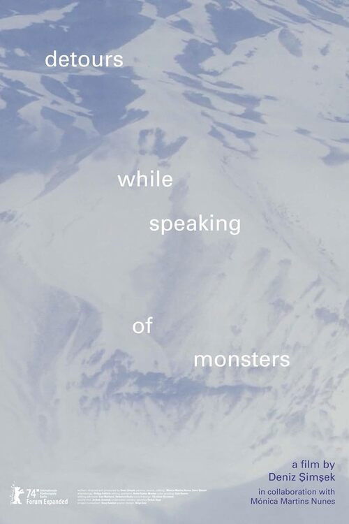 detours while speaking of monsters (2024) poster