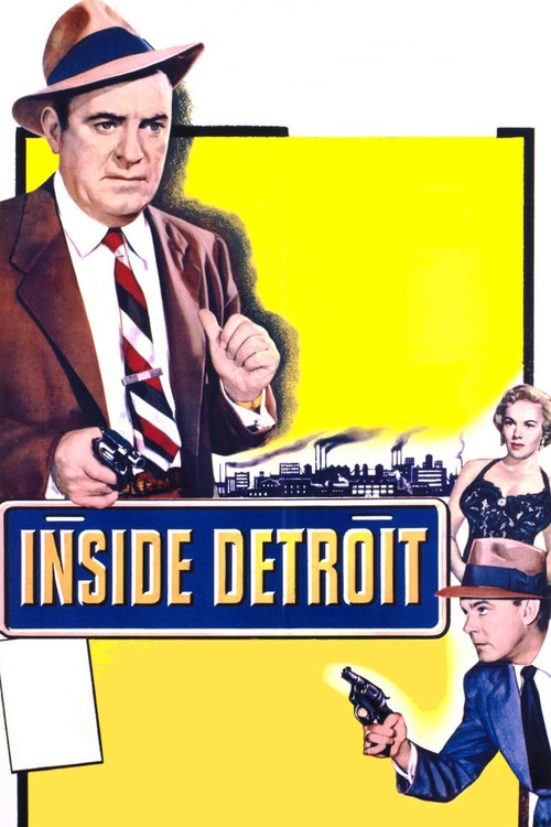 Inside Detroit (1955) poster