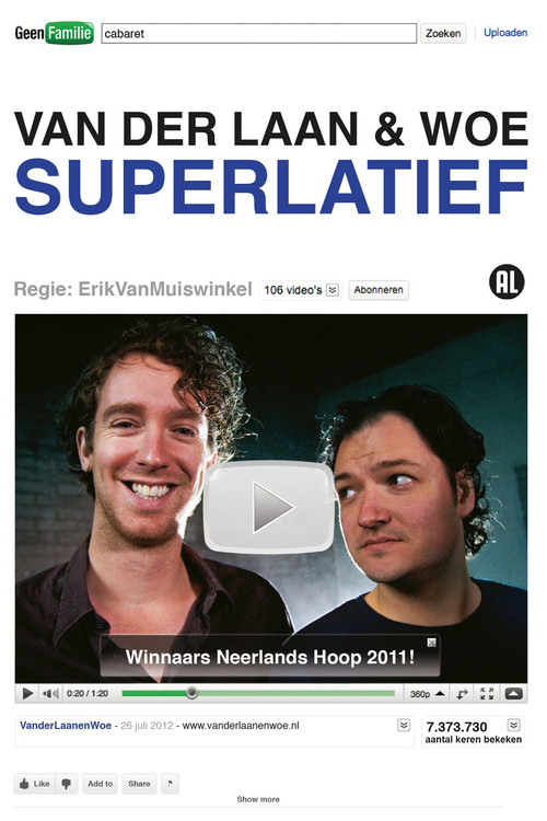 Van der Laan & Woe: Superlatief (2012) poster