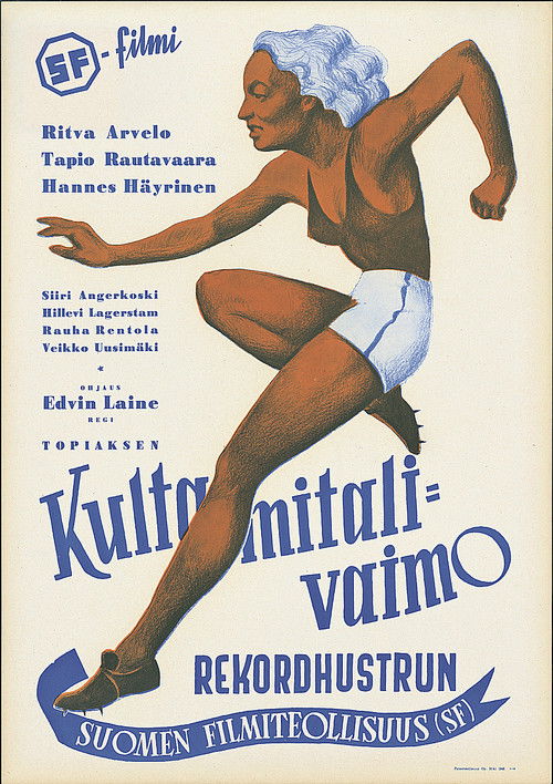 Kultamitalivaimo (1947) poster