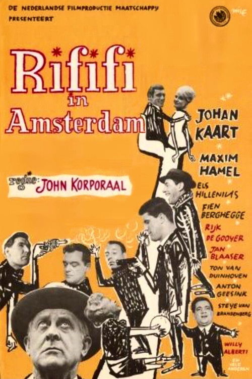 Rififi in Amsterdam (1962) poster