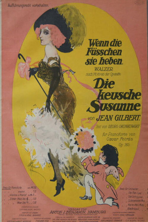 Die keusche Susanne (1972) poster
