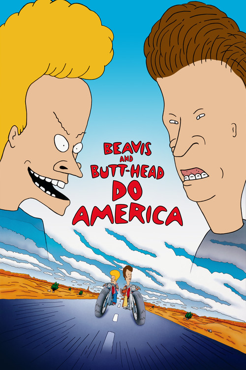 Beavis ve Butt-Head Amerika Kabusu (1996) poster