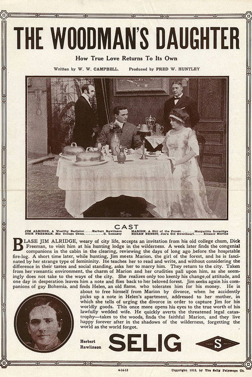 The Woodman's Daughter (1913) poster