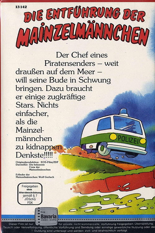 Die Entführung der Mainzelmännchen (1980) poster
