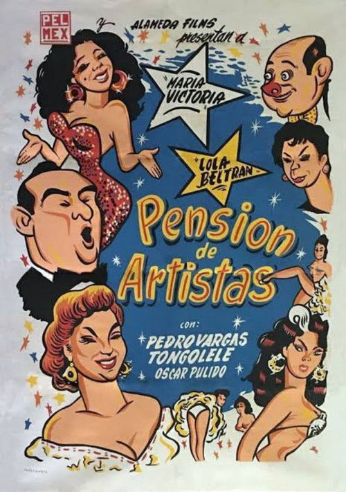 Pensión de artistas (1956) poster