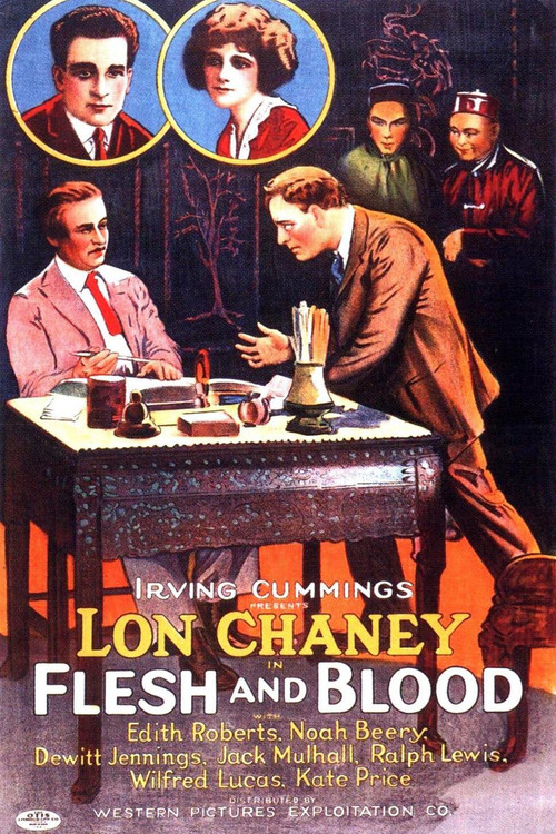 Flesh and Blood (1922) poster