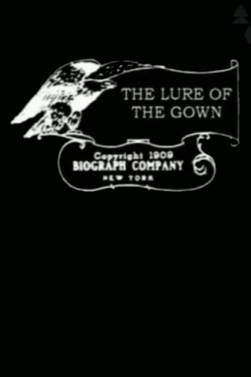 The Lure of the Gown (1909) poster