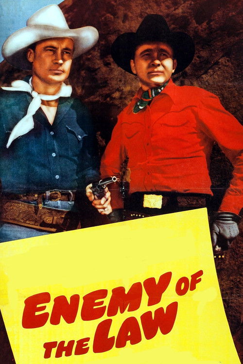 Enemy of the Law (1945) poster