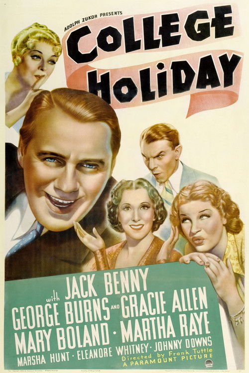 College Holiday (1936) poster