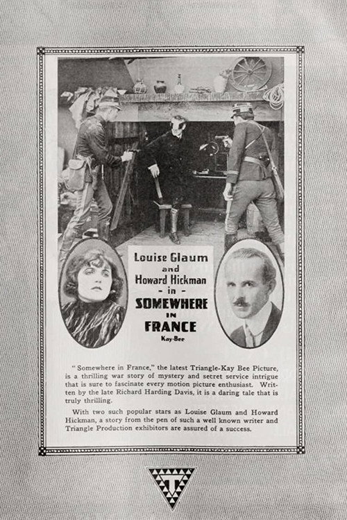 Somewhere in France (1916) poster