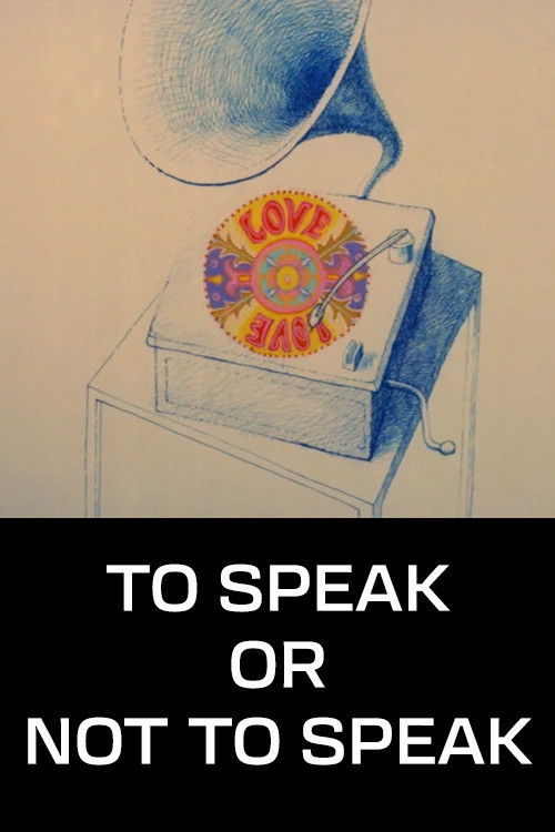 To Speak or Not to Speak (1972) poster