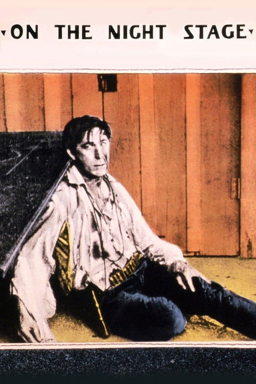 On the Night Stage (1915) poster