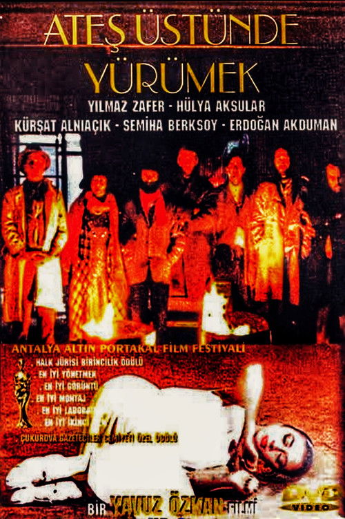 Ateş Üstünde Yürümek (1991) poster
