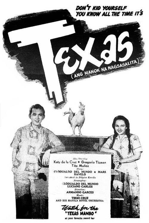 Texas, Ang Manok na Nagsasalita (1952) poster