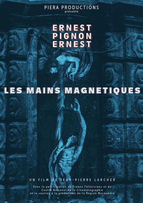 Les Mains magnétiques, Ernest Pignon-Ernest (2023) poster