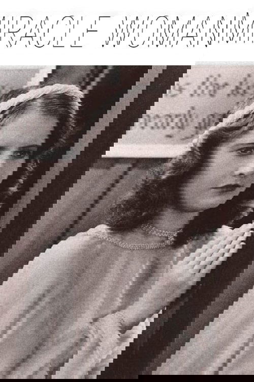 The Miracle Woman (1931) poster