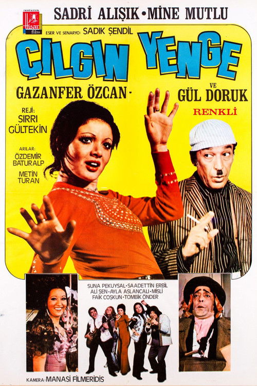 Çılgın Yenge (1972) poster