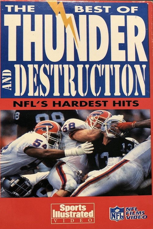 The Best of Thunder and Destruction: NFL's Hardest Hits (1992) poster