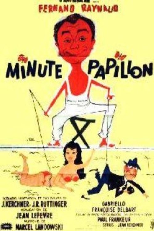 Minute papillon (1959) poster