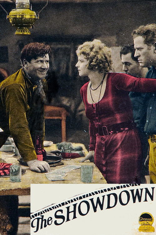 The Showdown (1928) poster