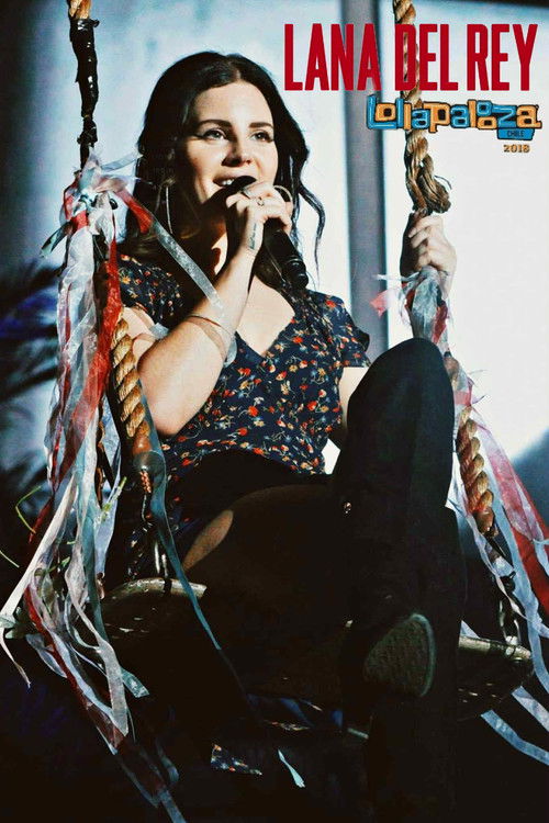 Lana Del Rey: live at  Lollapolooza Chile (2018) poster