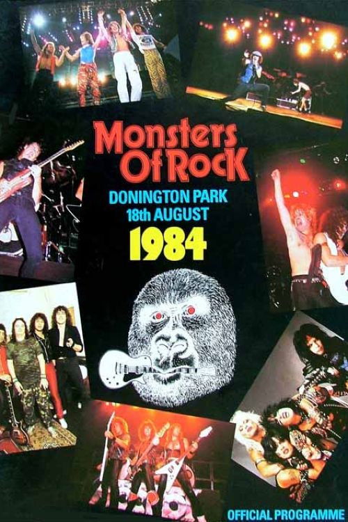 Van Halen Live at Monsters of Rock, Donington Park 1984 (2023) poster